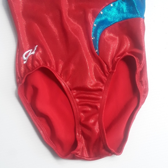 G k Elite sportswear Girl size large leotard - Picture 12 of 14